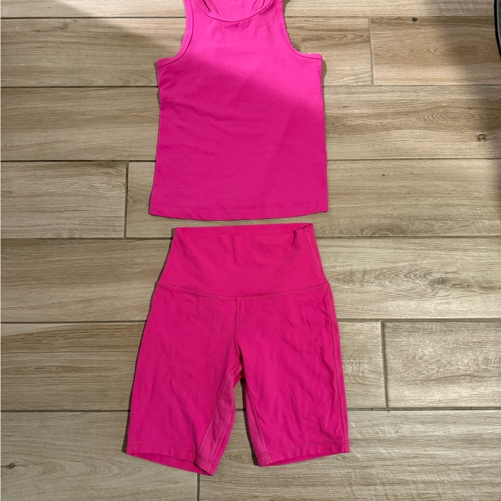 Lululemon Athletica Bright Pink Activewear